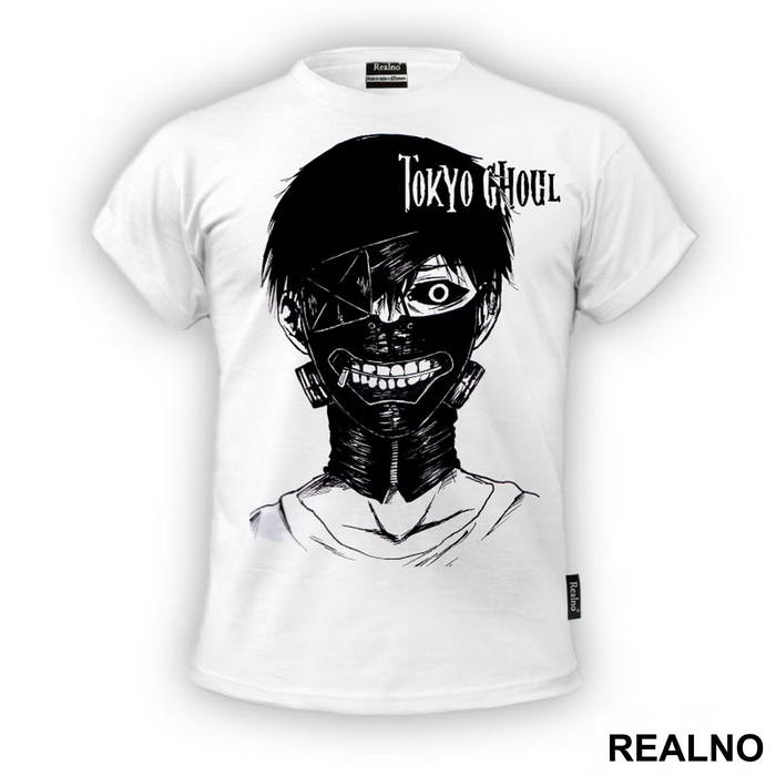 Kaneki Ken - Black And White - Tokyo Ghoul