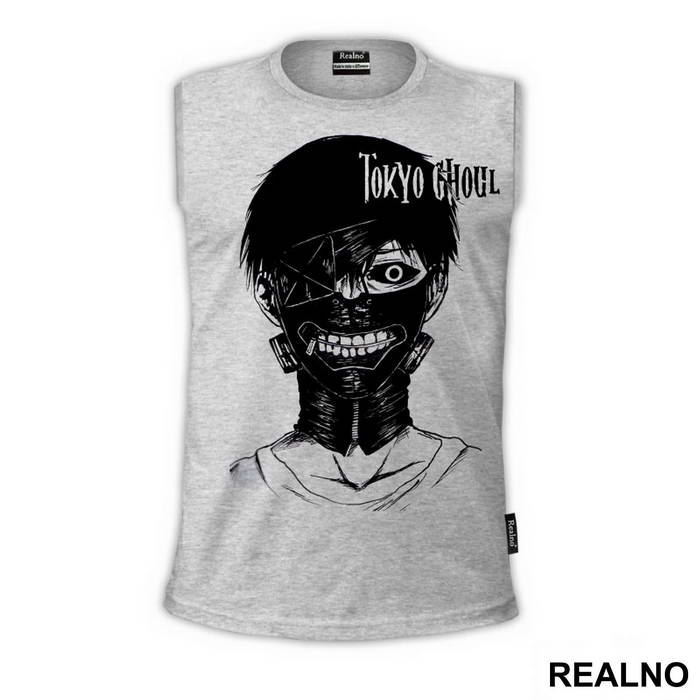 Kaneki Ken - Black And White - Tokyo Ghoul