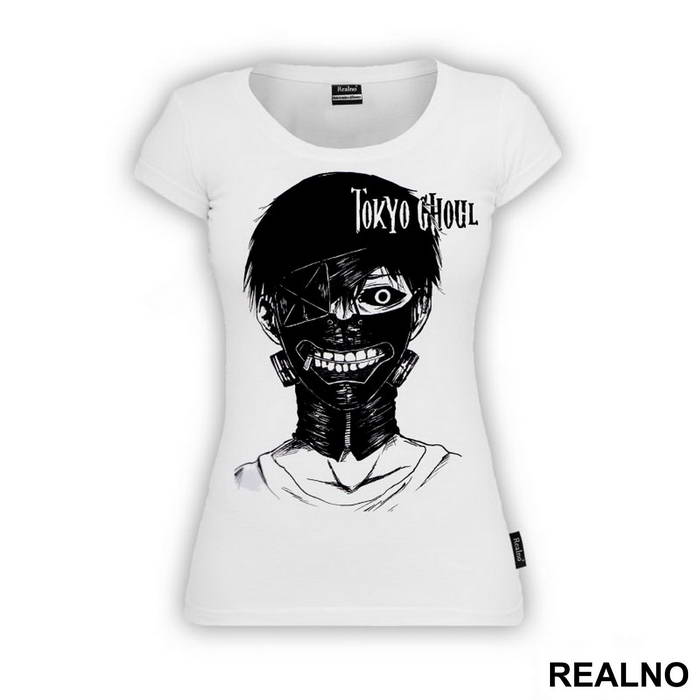 Kaneki Ken - Black And White - Tokyo Ghoul
