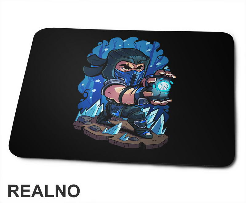 Chibi Sub Zero - Mortal Kombat - Podloga za miš