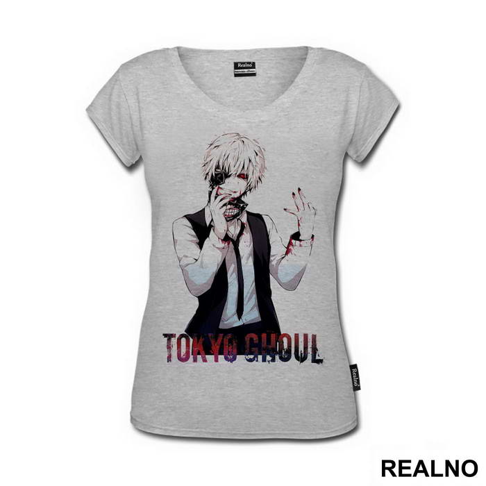 Kaneki Ken And Logo - Tokyo Ghoul