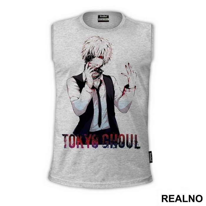 Kaneki Ken And Logo - Tokyo Ghoul
