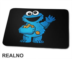 Cookie Monster - Small - Crtani Filmovi - Podloga za miš