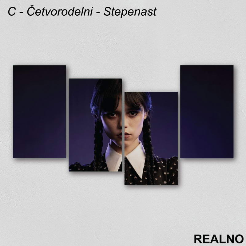 Staring - Wednesday - Sreda - Slika na platnu - Kanvas