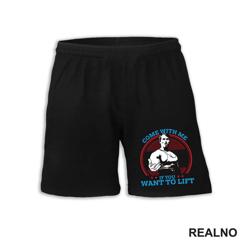 Come With Me If You Want To Lift - Blue And Red - Trening