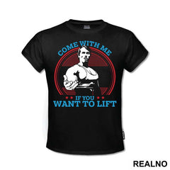 Come With Me If You Want To Lift - Blue And Red - Trening