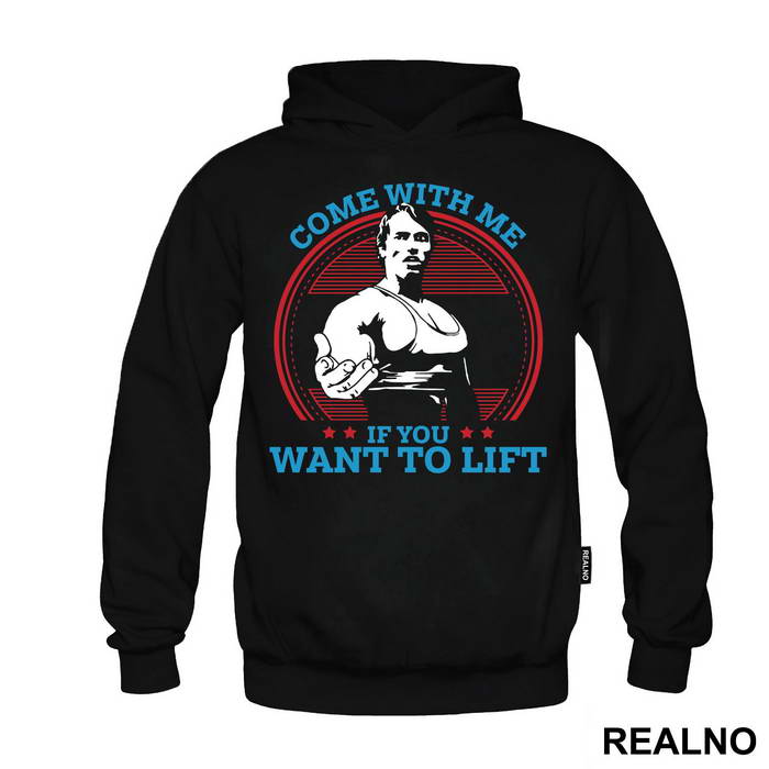 Come With Me If You Want To Lift - Blue And Red - Trening