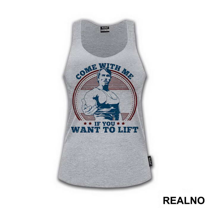 Come With Me If You Want To Lift - Blue And Red - Trening