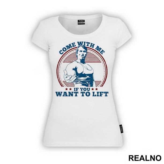 Come With Me If You Want To Lift - Blue And Red - Trening