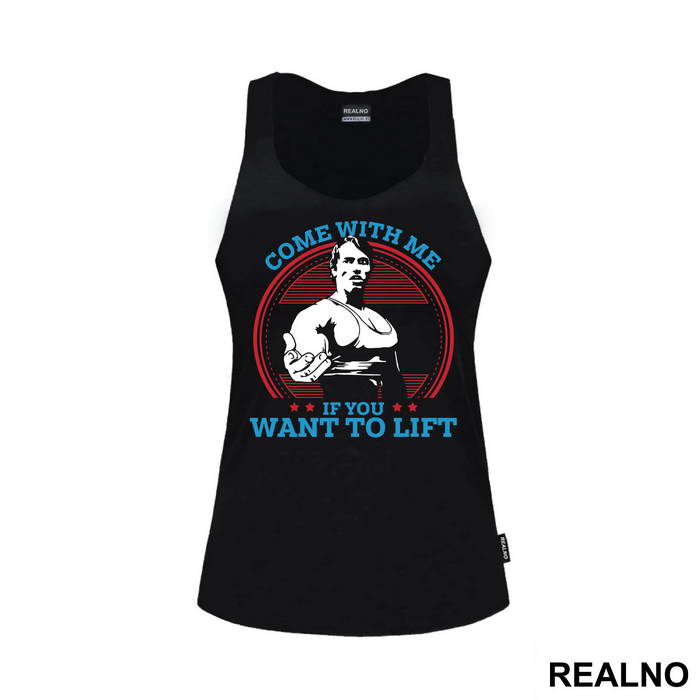 Come With Me If You Want To Lift - Blue And Red - Trening