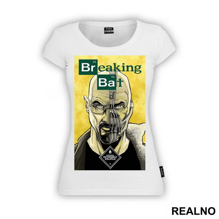 Breaking Bat - Bane And Heisenberg - Breaking Bad - Majica