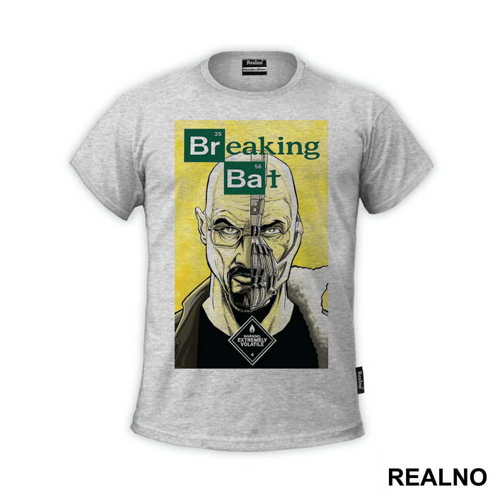 Breaking Bat - Bane And Heisenberg - Breaking Bad - Majica
