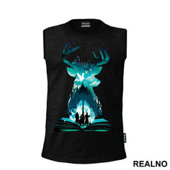 Stag Patronus Double Exposure - Harry Potter