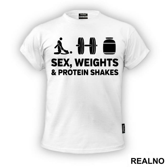 Sex, Weights And Protein Shakes - Trening
