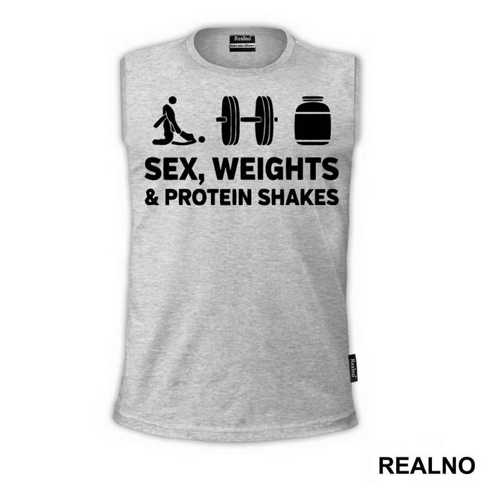 Sex, Weights And Protein Shakes - Trening