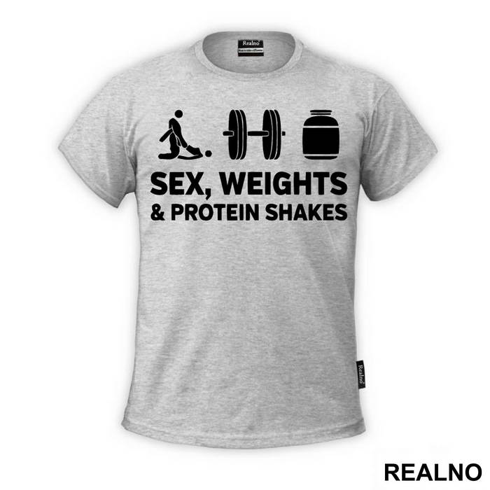 Sex, Weights And Protein Shakes - Trening