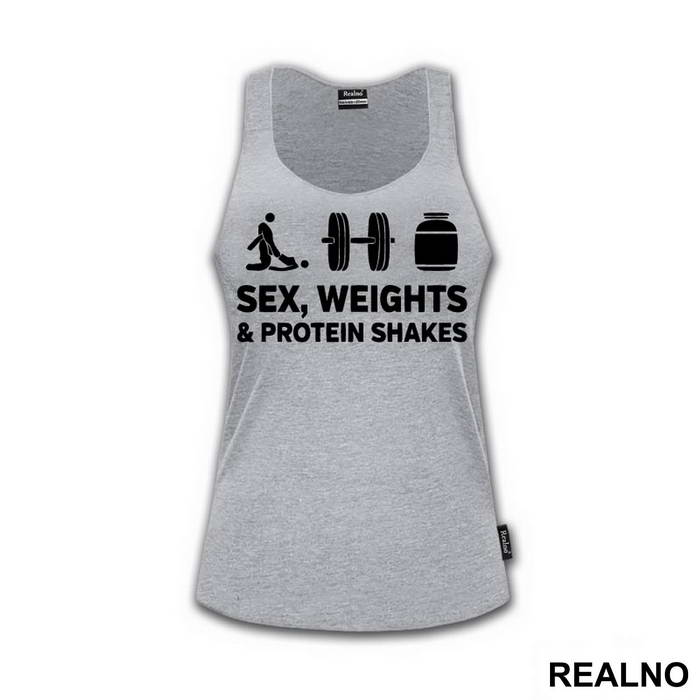Sex, Weights And Protein Shakes - Trening