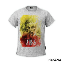 Rust Yellow And Red Poster - True Detective