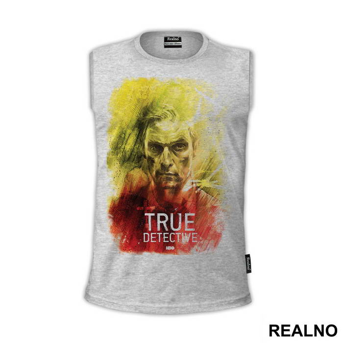 Rust Yellow And Red Poster - True Detective
