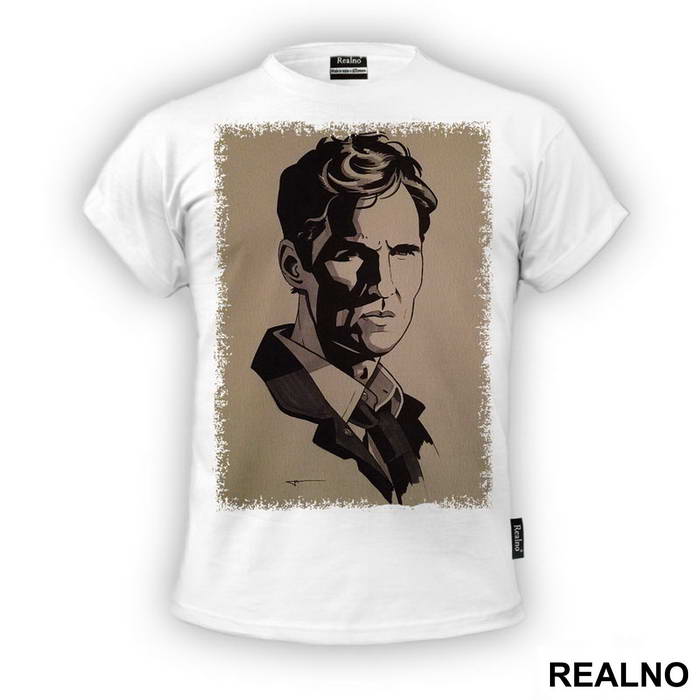 Brown Portrait Of Rust - True Detective