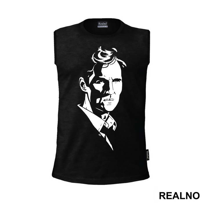 Brown Portrait Of Rust - True Detective