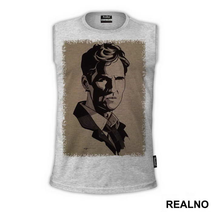 Brown Portrait Of Rust - True Detective
