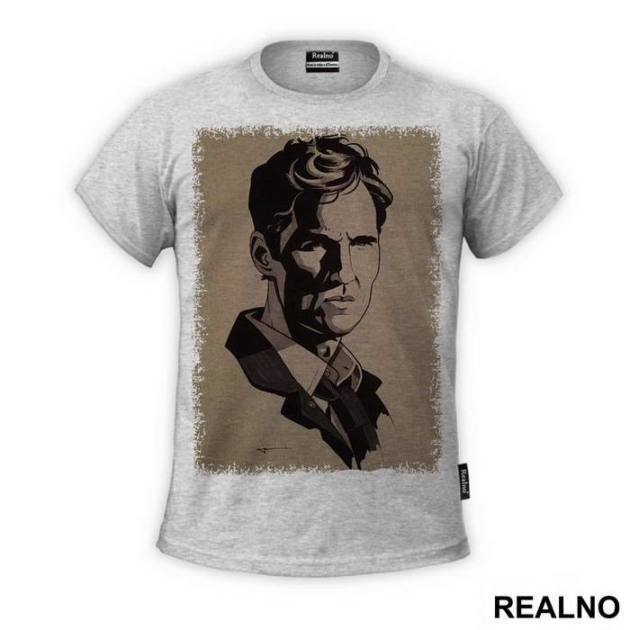 Brown Portrait Of Rust - True Detective