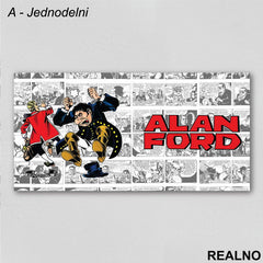 Bekstvo - Alan Ford - Slika na platnu - Kanvas