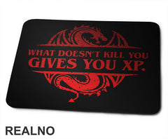 What Doesn't Kill You, Gives You XP - D&D - Dungeons And Dragons - Podloga za miš