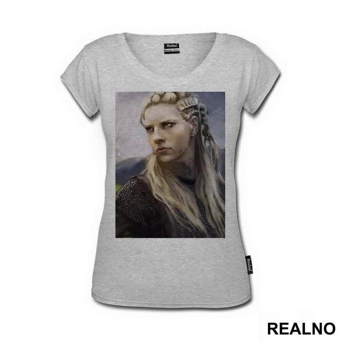 Lagertha - Watercolor Portrait - Vikings