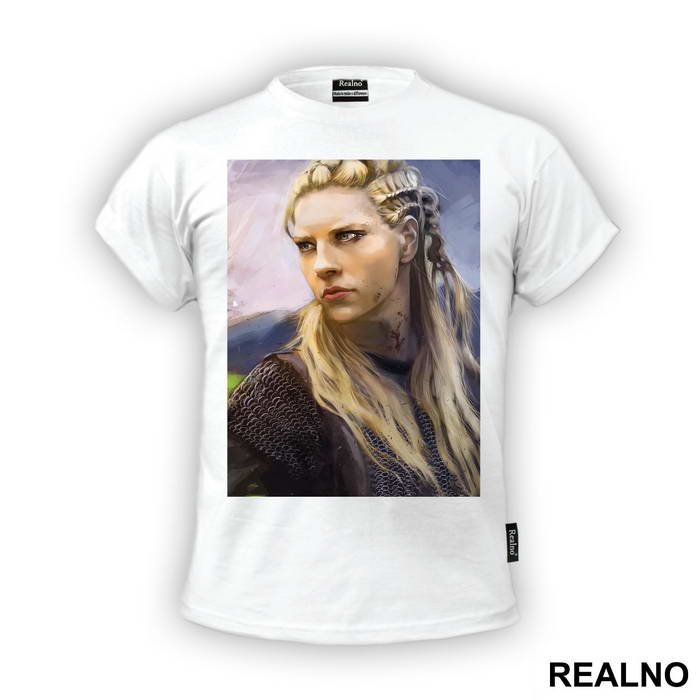 Lagertha - Watercolor Portrait - Vikings