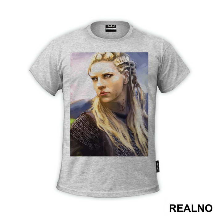 Lagertha - Watercolor Portrait - Vikings