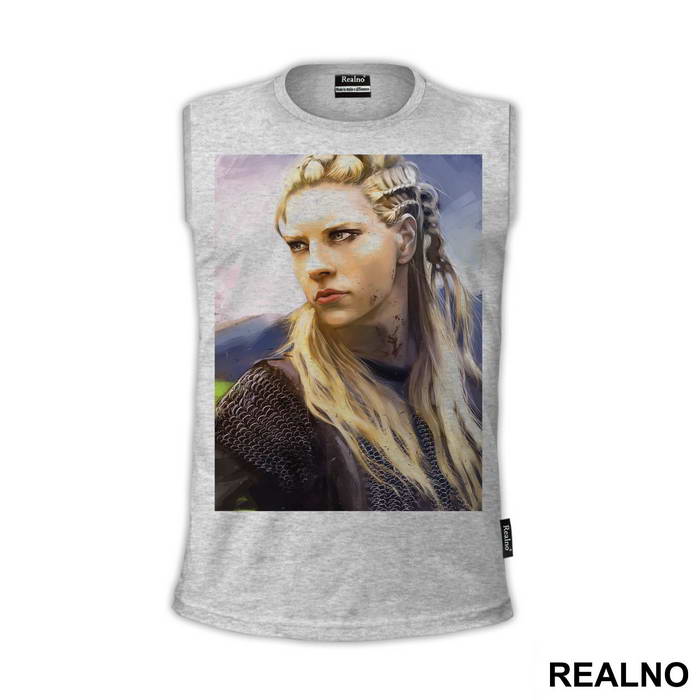 Lagertha - Watercolor Portrait - Vikings