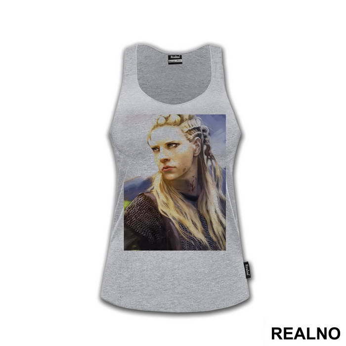 Lagertha - Watercolor Portrait - Vikings