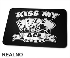Kiss My Ace - Poker - Podloga za miš