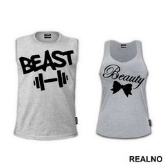 Beauty And The Beast - Majice za parove