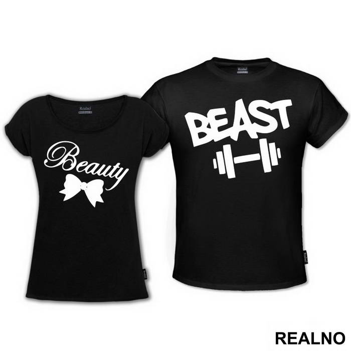 Beauty And The Beast - Majice za parove