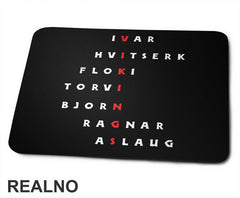 Names - Vikings - Podloga za miš