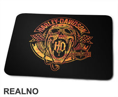Harley Davidson - Fire Skull - Motori - Podloga za miš