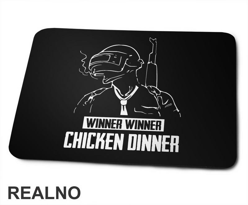 Chicken Dinner - Pubg - Games - Podloga za miš
