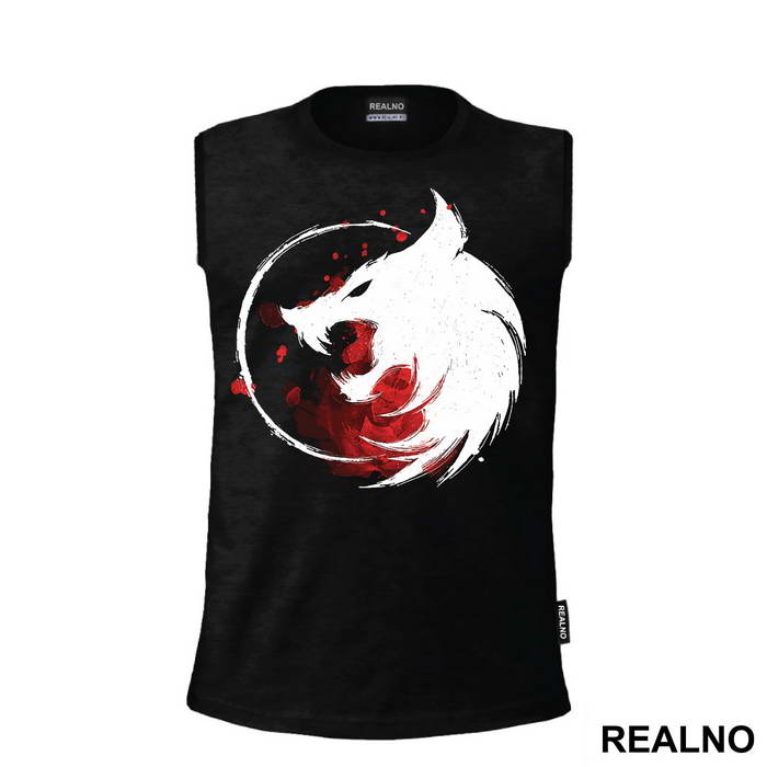 Wolf Head Blood Splash - Witcher
