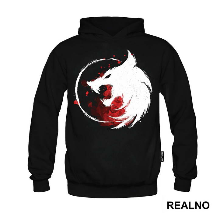 Wolf Head Blood Splash - Witcher