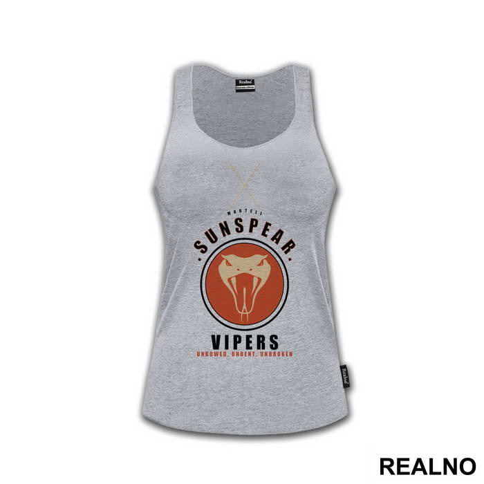 Martell Sunspear Vipers - Unbowed, Unbent, Unbroken - House Martell - Game Of Thrones - GOT - Majica