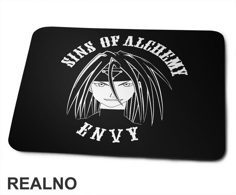 Sins Of Alchemy - Envy - Fullmetal Alchemist - Anime - Podloga za miš