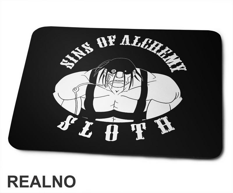 Sins Of Alchemy - Sloth - Fullmetal Alchemist - Anime - Podloga za miš