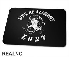 Sins Of Alchemy - Lust - Fullmetal Alchemist - Anime - Podloga za miš