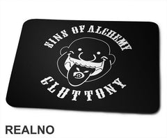 Sins Of Alchemy - Gluttony - Fullmetal Alchemist - Anime - Podloga za miš