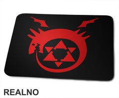 Homunculus Logo - Fullmetal Alchemist - Anime - Podloga za miš