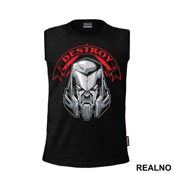 Destroy Megatron Head - Transformers - Majica