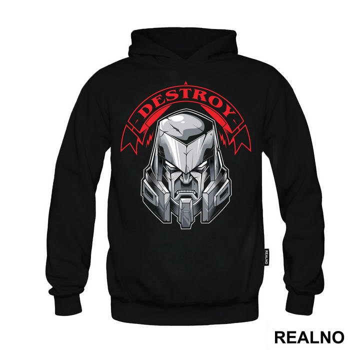 Destroy Megatron Head - Transformers - Majica